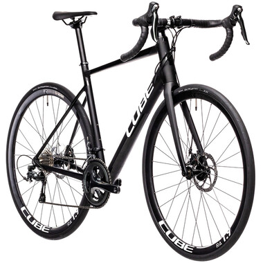 Bicicleta de carrera CUBE ATTAIN RACE Shimano Tiagra 34/50 Negro/Blanco 2021 0